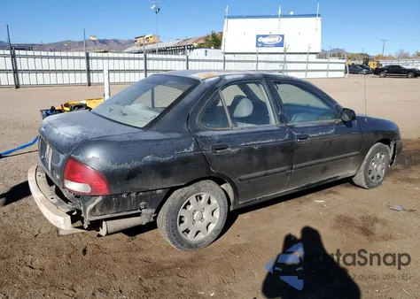2002 Nissan Sentra Xe z USA, uszkodzony, nr VIN 3N1CB51D32L594873